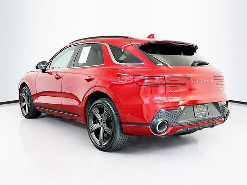 Mauna Red 2025 Genesis GV70 3.5T AWD Sport