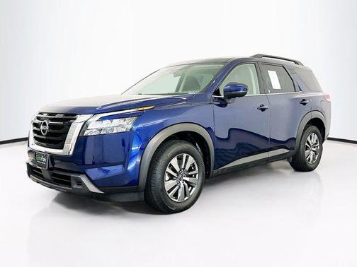 Deep Ocean Blue Pearl 2025 Nissan Pathfinder SV 4WD