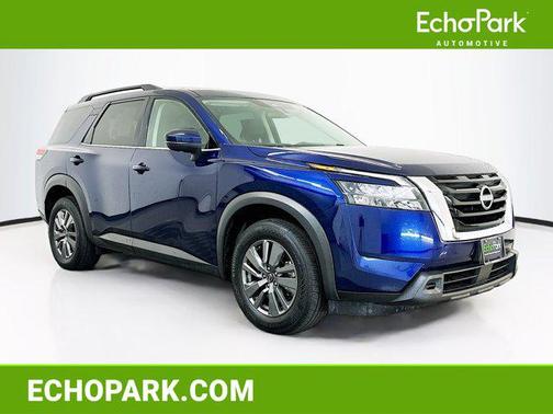 Deep Ocean Blue Pearl 2025 Nissan Pathfinder SV 4WD
