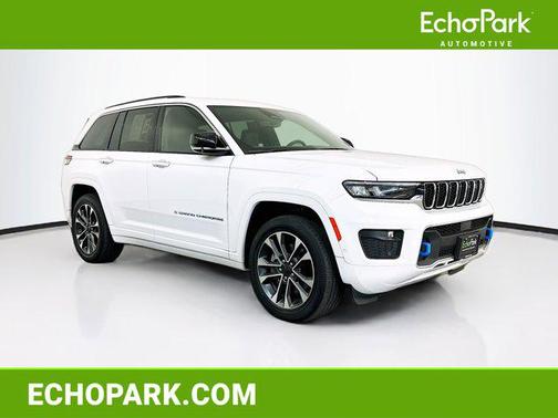 Bright White Clearcoat 2022 Jeep Grand Cherokee 4xe Overland