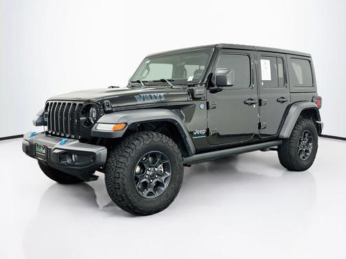 Black Clearcoat 2023 Jeep Wrangler 4xe Willys