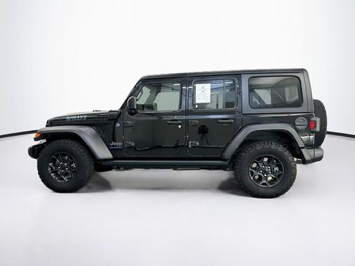 Black Clearcoat 2023 Jeep Wrangler 4xe Willys