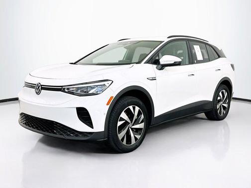 Pure White 2023 Volkswagen ID.4 AWD Pro