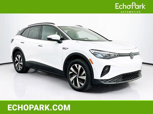 Pure White 2023 Volkswagen ID.4 AWD Pro