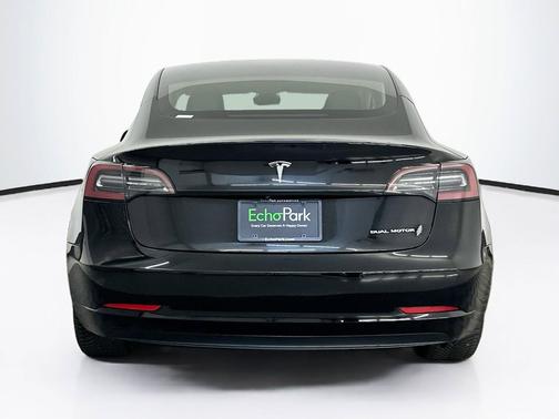 Solid Black 2020 Tesla Model 3 Long Range