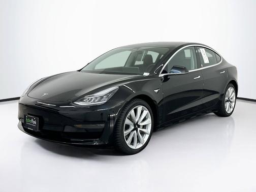 Solid Black 2020 Tesla Model 3 Long Range