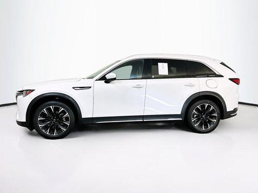 Rhodium White Premium 2024 Mazda CX-90 PHEV Premium Plus