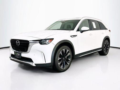 Rhodium White Premium 2024 Mazda CX-90 PHEV Premium Plus