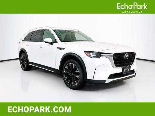Rhodium White Premium 2024 Mazda CX-90 PHEV Premium Plus