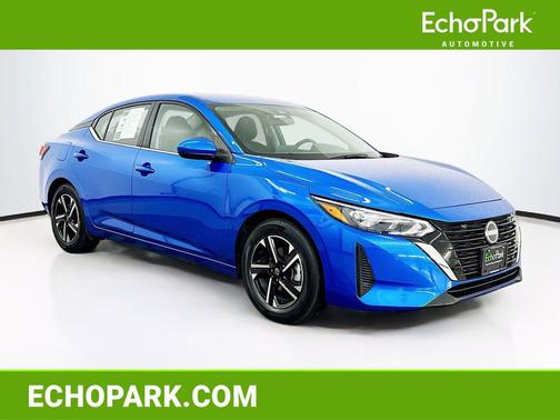 Electric Blue Metallic 2025 Nissan Sentra SV