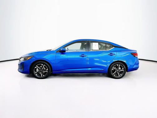 Electric Blue Metallic 2025 Nissan Sentra SV
