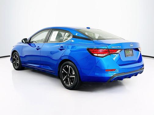Electric Blue Metallic 2025 Nissan Sentra SV