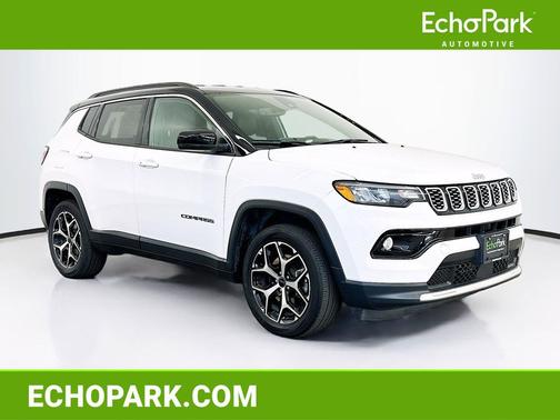 Bright White Clearcoat 2025 Jeep Compass Limited