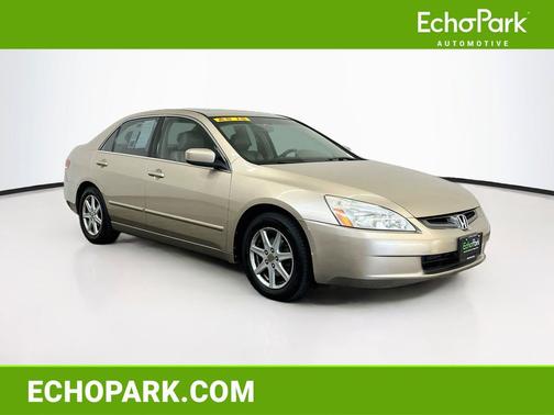 Tan 2003 Honda Accord EX V6