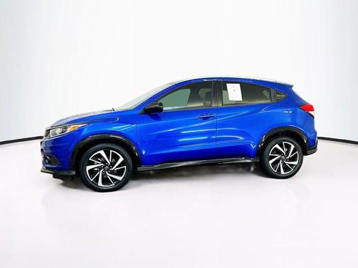 Aegean Blue Metallic 2020 Honda HR-V AWD Sport