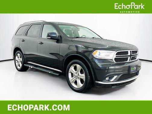 Brilliant Black Crystal Pearlcoat 2014 Dodge Durango Limited