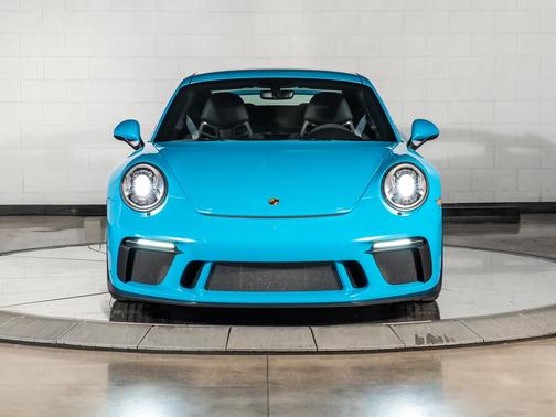 Miami Blue 2018 Porsche 911 GT3