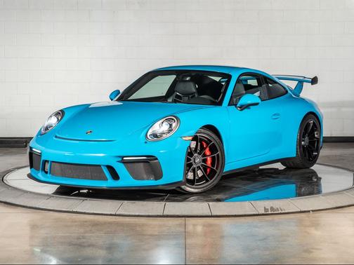 Miami Blue 2018 Porsche 911 GT3