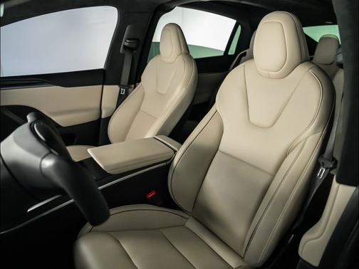 Gray 2022 Tesla Model X Plaid Tri Motor All-Wheel Drive