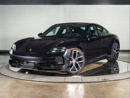 Jet Black Metallic 2026 Porsche Taycan Black Edition