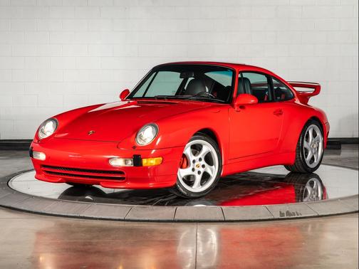 Red 1997 Porsche 911 S