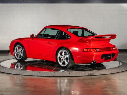 Red 1997 Porsche 911 S