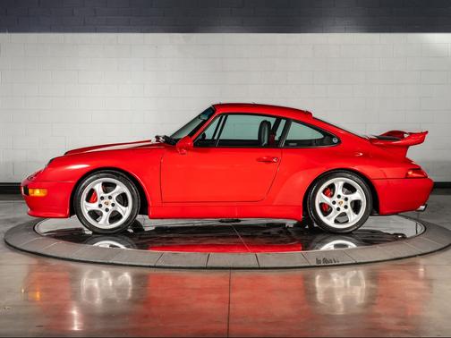 Red 1997 Porsche 911 S