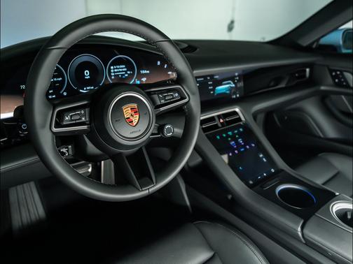 Frozen Blue Metallic 2026 Porsche Taycan 4