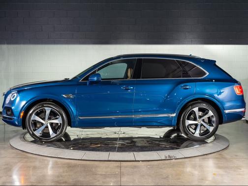 Blue 2019 Bentley Bentayga V8