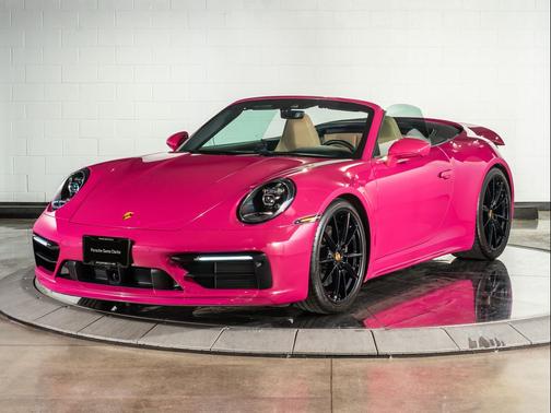 Ruby Star Neo 2023 Porsche 911 Carrera 4S Cabriolet