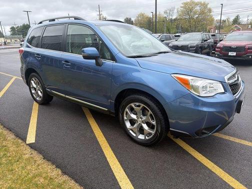 Quartz Blue Pearl 2015 Subaru Forester 2.5i Touring