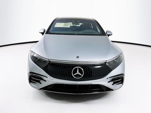 Cirrus Silver Metallic 2026 Mercedes-Benz EQS 450 Base 4MATIC