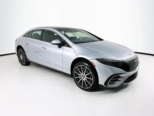 Cirrus Silver Metallic 2026 Mercedes-Benz EQS 450 Base 4MATIC