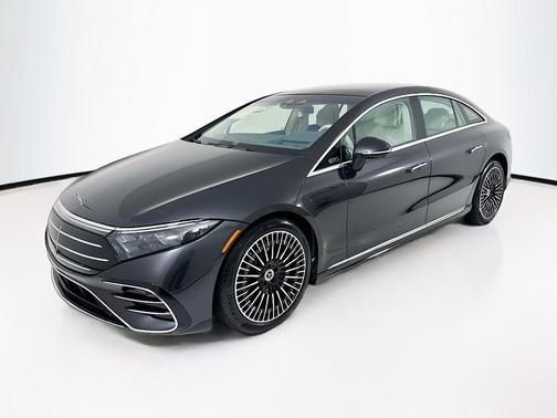Graphite Gray Metallic 2026 Mercedes-Benz EQS 450 Base 4MATIC