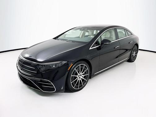 Black 2026 Mercedes-Benz EQS 450 Base 4MATIC