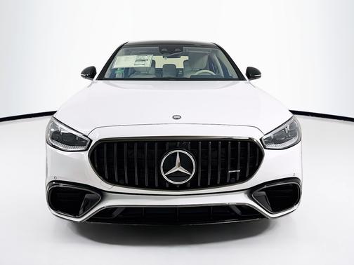 MANUFAKTUR Moonlight White Metallic 2026 Mercedes-Benz S-Class S 63 E AMG®