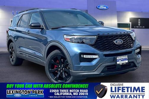 BLUE METALLIC 2020 Ford Explorer ST
