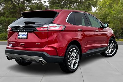 RAPID RED TINTED CC 2023 Ford Edge TITANIUM