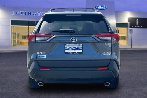 Gray 2021 Toyota RAV4 XLE