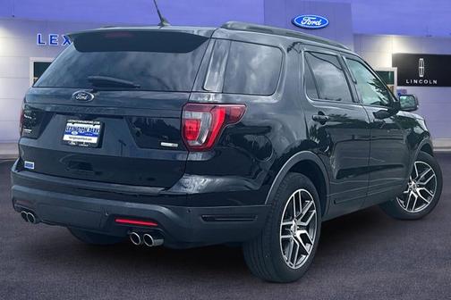 AGATE BLACK METALLIC 2019 Ford Explorer SPORT