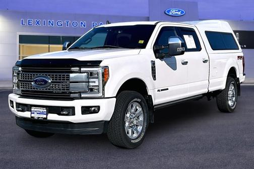WHITE PLATINUM MET TRI-COAT 2019 Ford F-350 PLATINUM