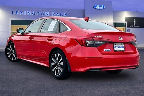 Red 2022 Honda Civic EX