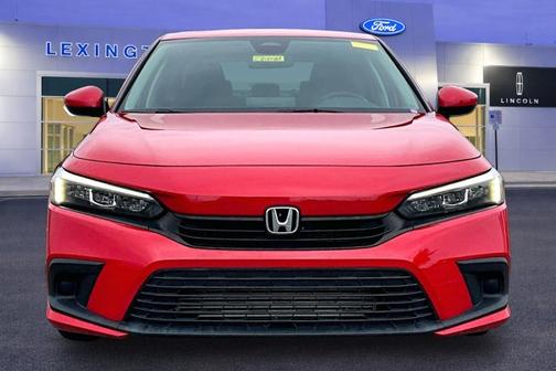 Red 2022 Honda Civic EX