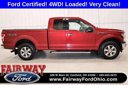 Ruby Red Metallic Tinted Clearcoat 2018 Ford F-150 XLT