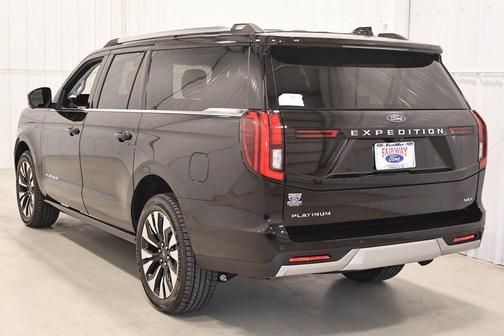 Agate Black Metallic 2025 Ford Expedition Max Platinum
