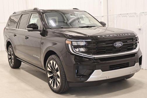 Agate Black Metallic 2025 Ford Expedition Max Platinum