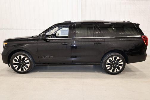 Agate Black Metallic 2025 Ford Expedition Max Platinum