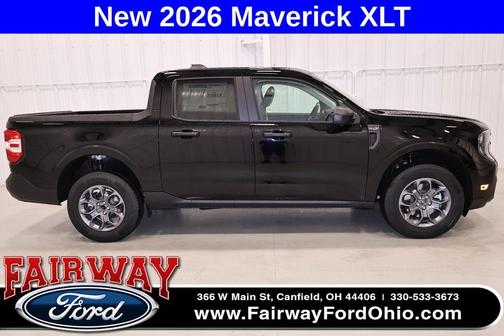 Shadow Black 2026 Ford Maverick XLT