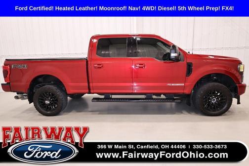 Rapid Red Metallic Tinted Clearcoat 2020 Ford F-250 Lariat