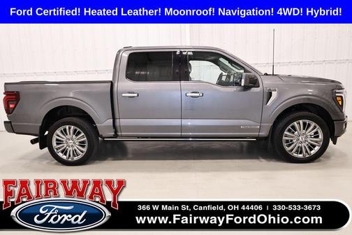 Carbonized Gray Metallic 2024 Ford F-150 Platinum